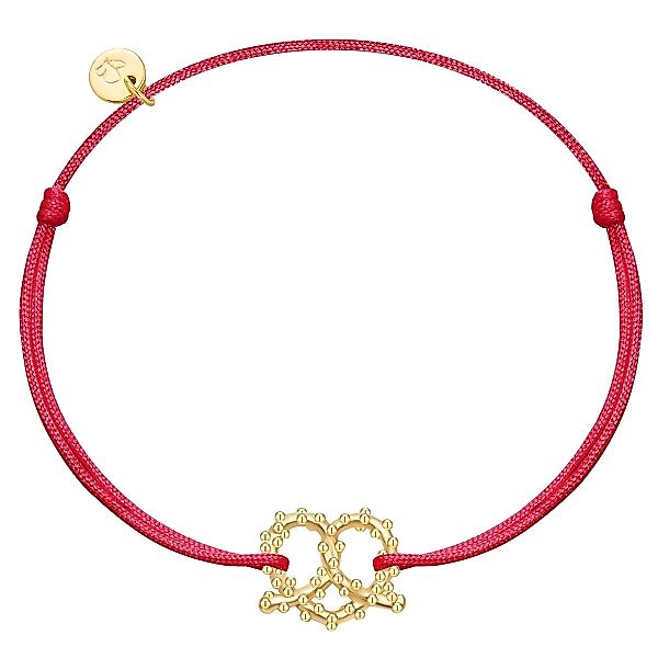 Glanzstücke München Armband Herz-Breze gelbgold, mit günstig online kaufen