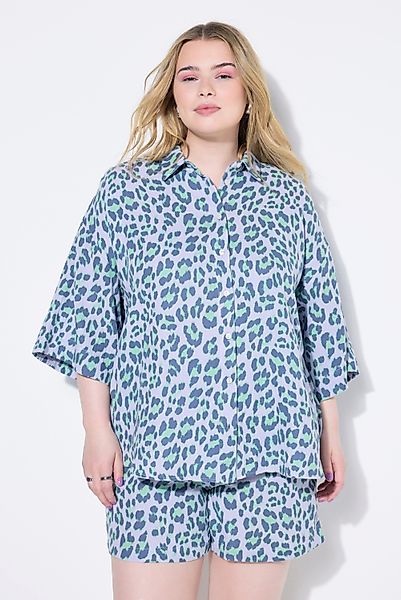 Studio Untold Hemdbluse Musselin-Bluse oversized Color-Leo günstig online kaufen