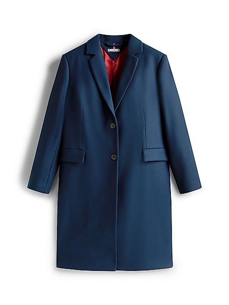 Tommy Hilfiger Curve Langmantel CRV CLASSIC SB WOOL REG COAT in großen Größ günstig online kaufen