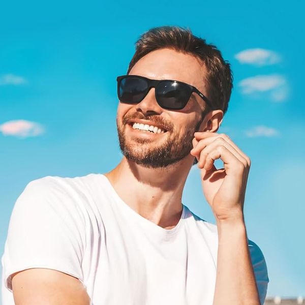 MODFU Sonnenbrille Pilotenbrille Polarisiert Leicht Quadrat günstig online kaufen