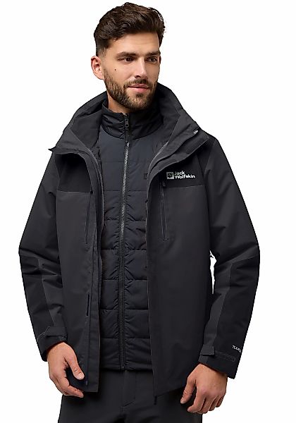Jack Wolfskin 3-in-1-Funktionsjacke "JASPER 3IN1 JKT M", mit Kapuze, 3in1, günstig online kaufen