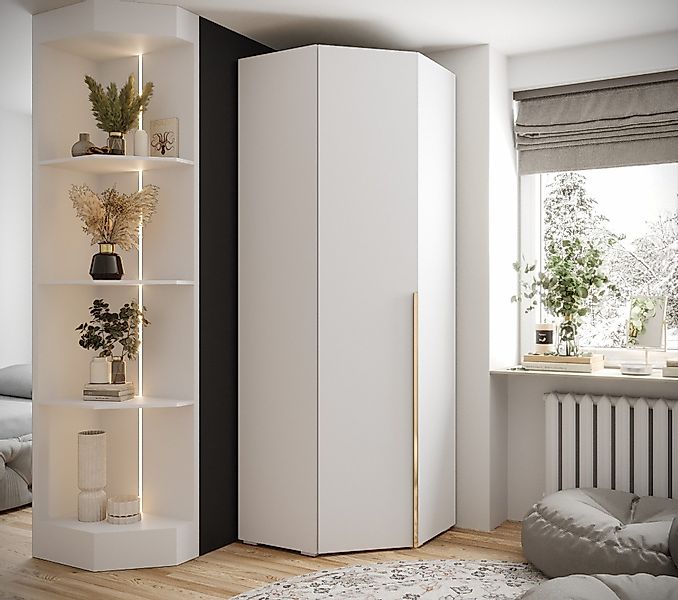 ABIKS MÖBEL Eckschrank Inova 1 Eckkleiderschrank günstig online kaufen