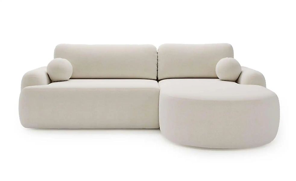 Ecksofa  Aurio ¦ weiß ¦ Maße (cm): B: 261 H: 91 Polstermöbel > Sofas > 3-Si günstig online kaufen