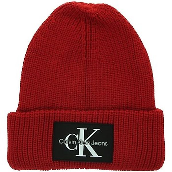 Calvin Klein Jeans  Mütze Monologo Patch Beanie günstig online kaufen