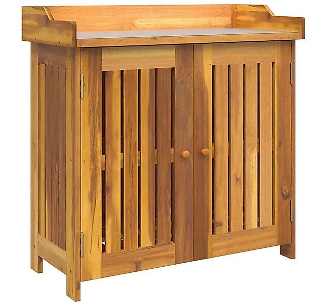 vidaXL Schuhschrank Garten-Schrank Braun 78 x 36,5 x 78 cm Massivholz (1-St günstig online kaufen
