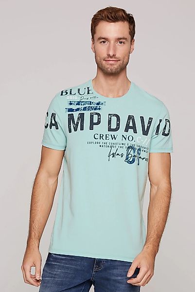 CAMP DAVID Rundhalsshirt, mit Baumwolle günstig online kaufen