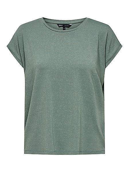 ONLY Kurzarmshirt ONLCLAUDIA S/S GLITTER STRIPE günstig online kaufen