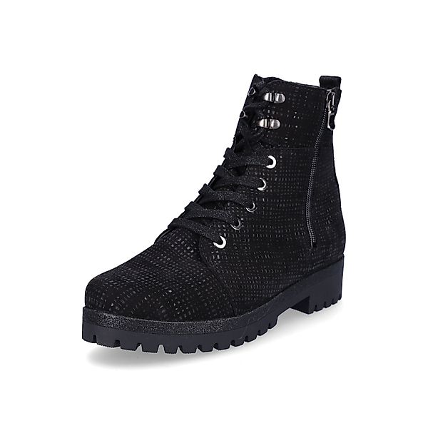 Waldläufer Waldläufer Damen Schnürstiefelette schwarz metallic günstig online kaufen