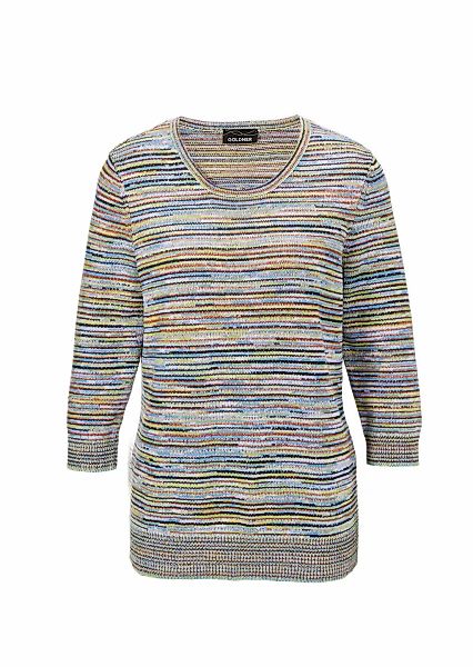GOLDNER Rundhalspullover "Kurzgröße Kombistarker Multicolor-Ringelpullover" günstig online kaufen