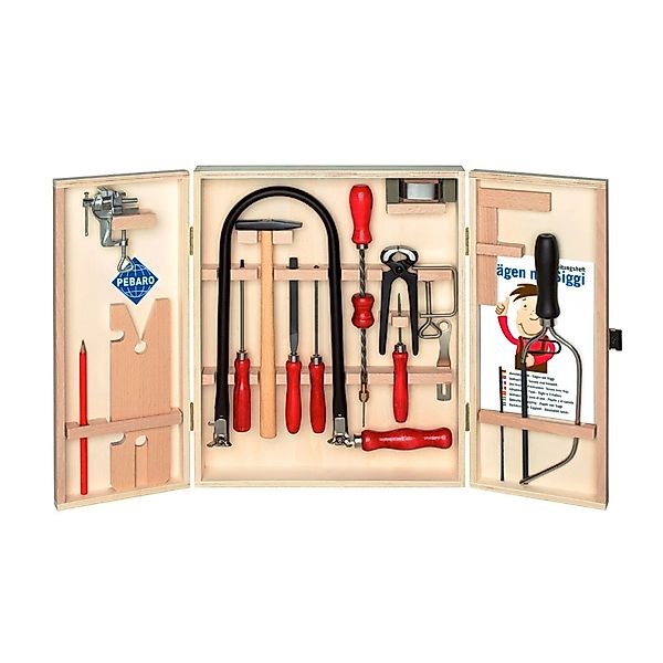 Pebaro Handsäge (19-St), Laubsägeschrank "Öko" Type 401S 19teilig günstig online kaufen
