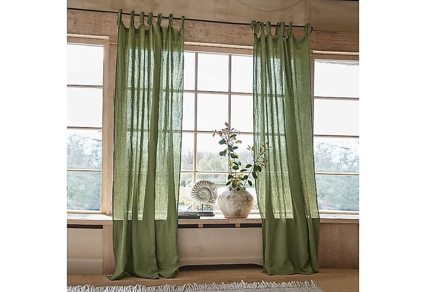 Mirabeau Vorhang Gardine Adara grün günstig online kaufen