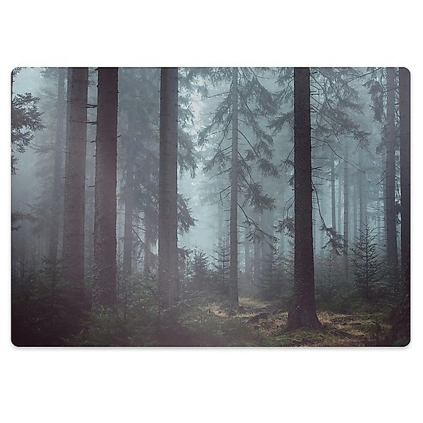 Tulup Bodenschutzmatte Nebelwald Bodenschutzmatte Teppich 120x90 cm Blau Te günstig online kaufen