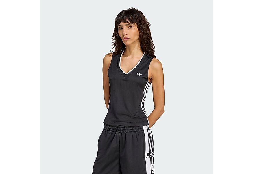 adidas Originals Longtop ADIDAS ORIGINALS V-AUSSCHNITT (1-tlg) günstig online kaufen