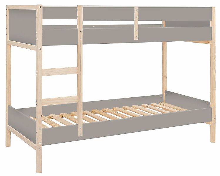 Lüttenhütt Etagenbett "Janne", Kiefernholz, Etagenbett, inklusive Holzleite günstig online kaufen