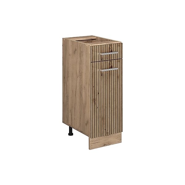 Vicco Küchenunterschrank R-Line Artisan-Eiche/Goldkraft Eiche 30 cm ohne Ar günstig online kaufen