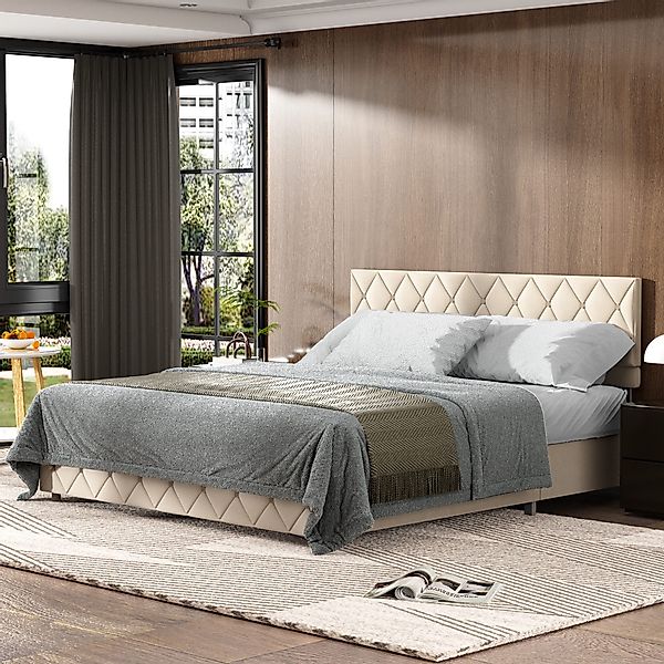 REDOM Polsterbett Funktionsbett (Ergonomisches Design, Stilvoll günstig online kaufen