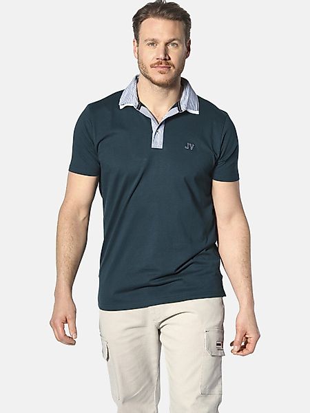 Jan Vanderstorm Poloshirt DANHY mit Kontrast-Kragen günstig online kaufen
