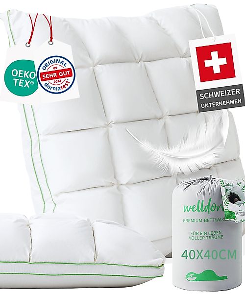 Welldora Kopfkissen Innovatives Puffwolken-Design für höchsten günstig online kaufen