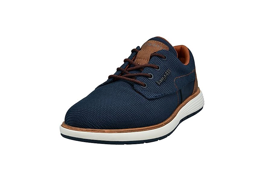 bugatti Schnürschuh Schnürschuh, Halbschuh mit Kontrastbesatz an der Ferse günstig online kaufen