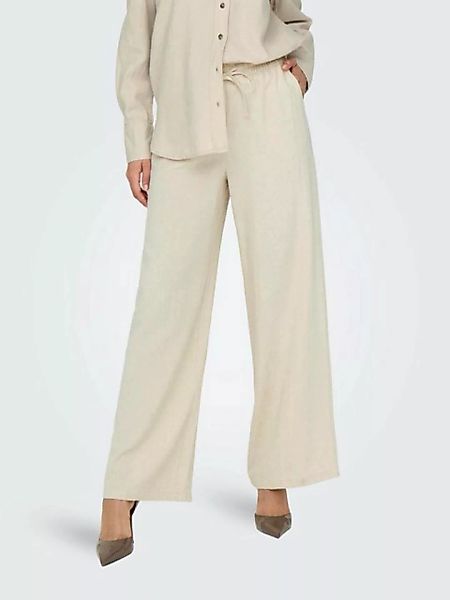 JDY Leinenhose JDYSAY LINEN HW WIDE PANT WVN NOOS günstig online kaufen