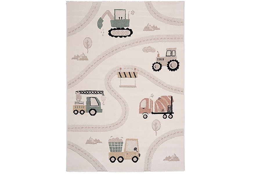 Pergamon Kinderteppich Kinder Teppich Happy Kids, Rechteckig, Höhe: 11 mm günstig online kaufen