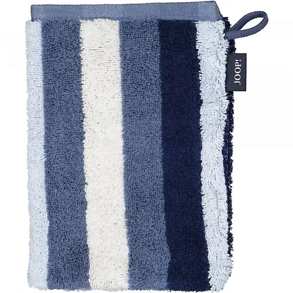 JOOP! Handtücher Vibe Streifen 1698 - Farbe: ozean - 11 - Waschhandschuh 16 günstig online kaufen