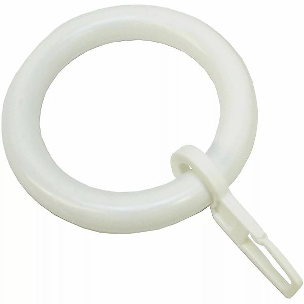 GARDINIA Gardinenring Kunststoff mit Faltenlegehaken, Gardinen, günstig online kaufen