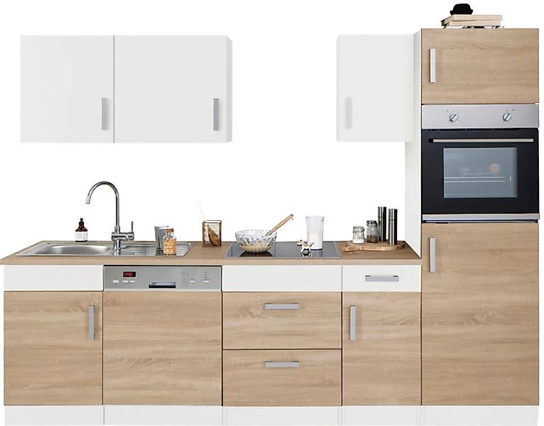 HELD MÖBEL Küchenzeile "Gera", ohne E-Geräte, Breite 270 cm günstig online kaufen