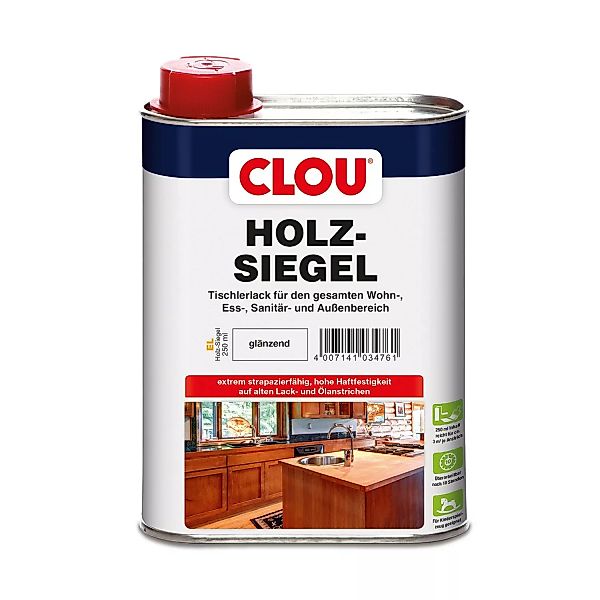 Clou Holz-Siegel EL Transparent glänzend 250 ml günstig online kaufen
