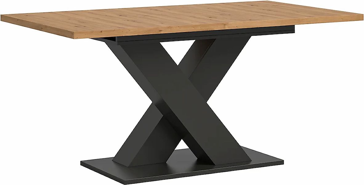 Home affaire Esstisch "Motus, ausziehbar 150 -190 cm, inklusive 40 cm Einle günstig online kaufen