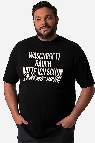 Men Plus T-Shirt T-Shirt Halbarm Waschbrettbauch günstig online kaufen