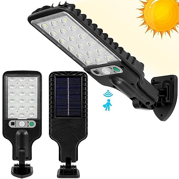 Rosnek LED Außen-Wandleuchte Solar, 3 Modi, Bewegungssensor, für den Außenb günstig online kaufen