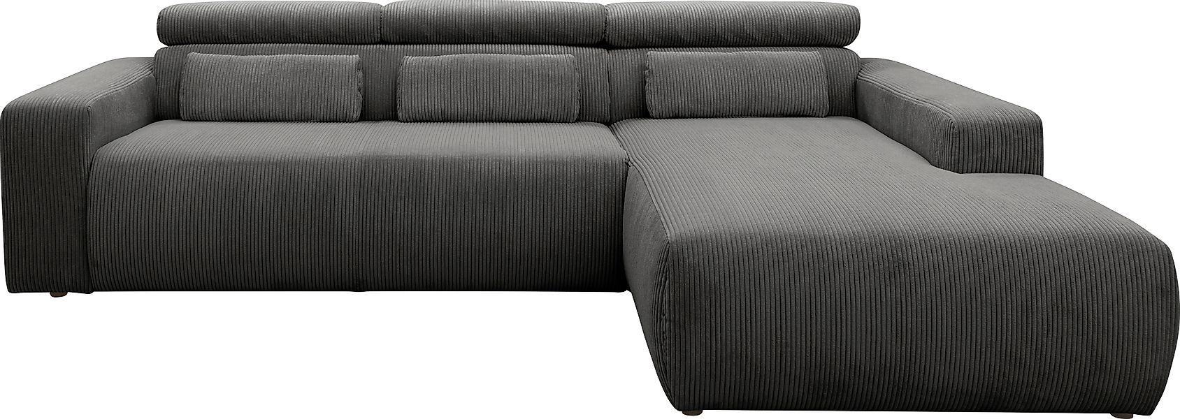 DOMO collection Ecksofa »Brandon B/T: 289/177 cm, belastbar bis 140kg/ Sitz günstig online kaufen