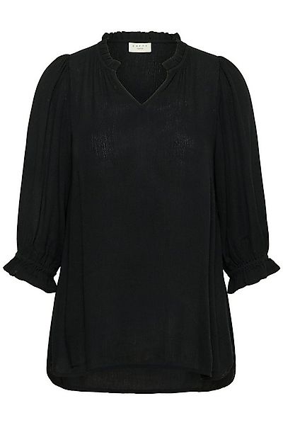 KAFFE Curve Langarmbluse Halblange Ärmel KCkiv Große Größen günstig online kaufen