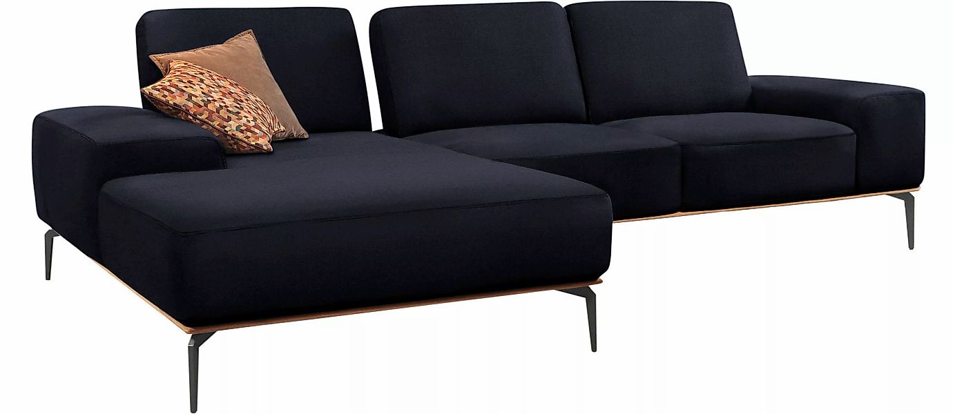 W.SCHILLIG Ecksofa "run, Designsofa mit tollem Sitzkomfort, bequem, L-Form" günstig online kaufen