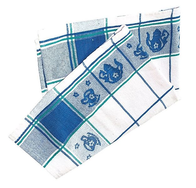 Franz Mensch Geschirrtuch 3 Geschirrtücher 50x70cm mit Teekannen-Design LAN günstig online kaufen