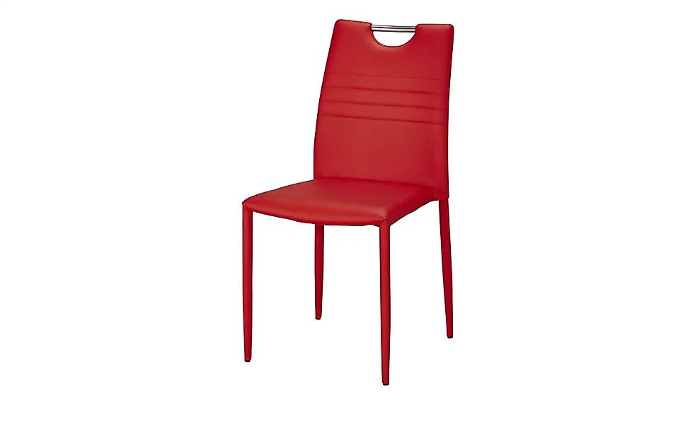 Stuhl  mit Griff Michelle ¦ rot ¦ Maße (cm): B: 43 H: 91 T: 51.0 Stühle > K günstig online kaufen