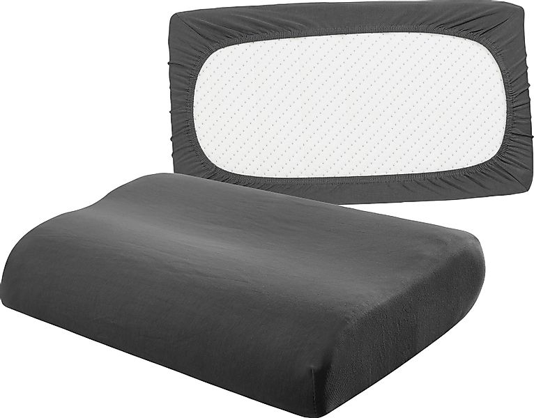 bellana Kissenbezug »Universal Jersey«, (2 St.), passend für Nackenstützkis günstig online kaufen