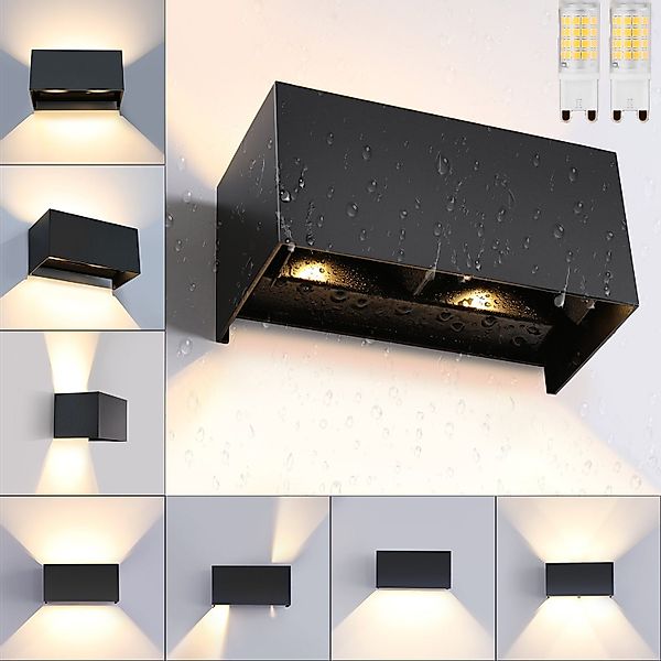 oyajia LED Wandleuchte 12W LED Wandleuchte günstig online kaufen