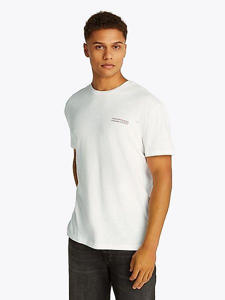 Tommy Jeans Kurzarmshirt TJM REG GRAPHIC SLUB TEE EXT Mit Rundhalsausschnit günstig online kaufen