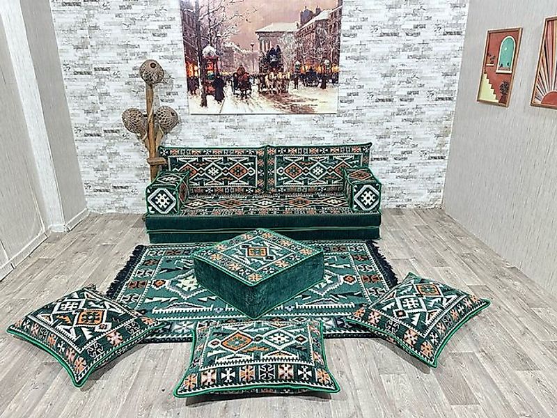 CaddeBuy Sofa Orientalische Sofa, Arabisches Sitzkissen, Sitzecke, Kelim, 1 günstig online kaufen