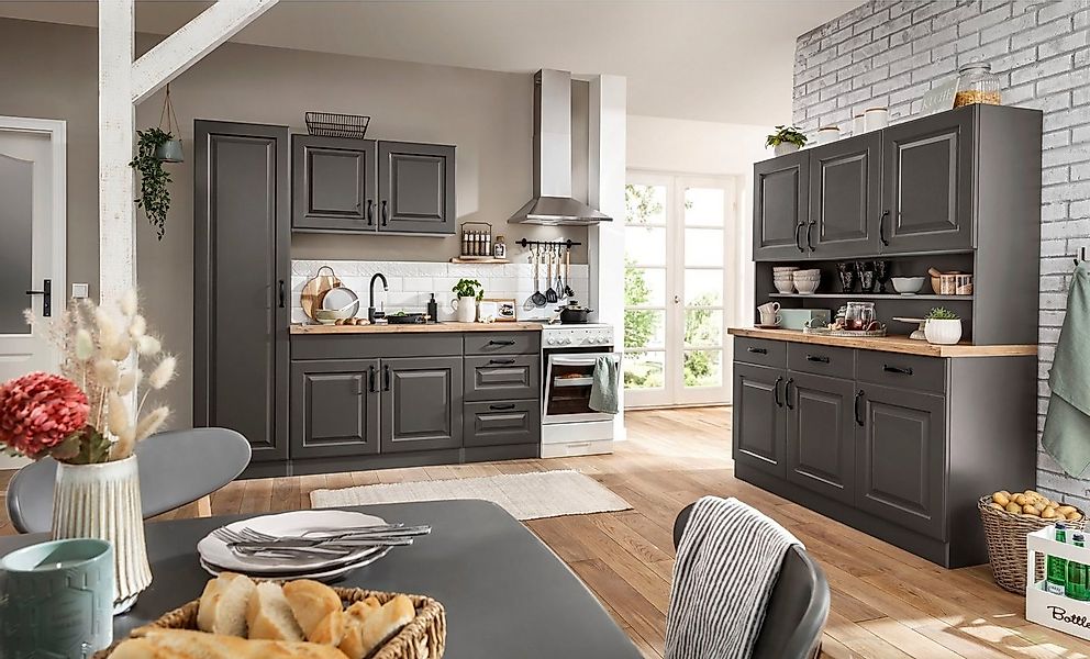 wiho Küchen Seitenschrank Erla 50 cm breit mit Kassettenfront günstig online kaufen