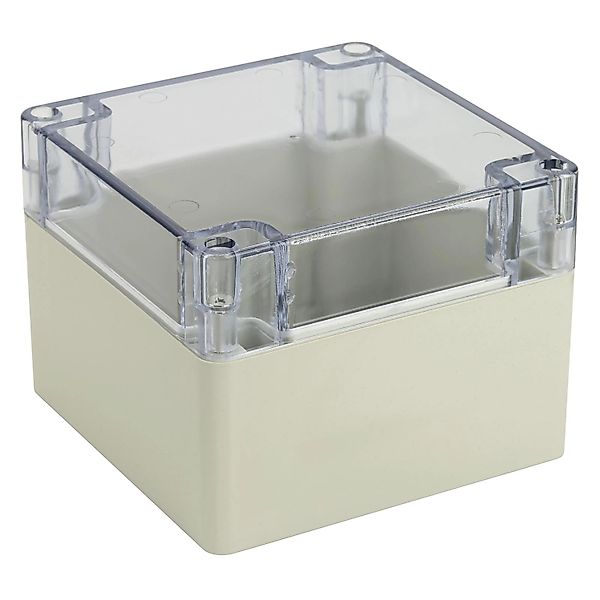 Blanko Modulgehäuse IP 65 Transparenter Deckel 120 x 120 x 90 mm günstig online kaufen