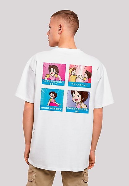 F4NT4STIC T-Shirt "Heidi Logo Heroes of Childhood", Nostalgie, Retro Print, günstig online kaufen