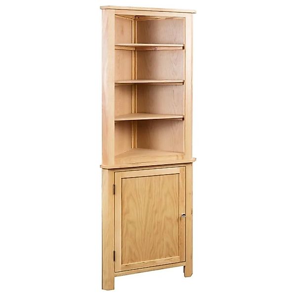 vidaXL Eckschrank 59x36x180 cm Massivholz Eiche 247042 günstig online kaufen