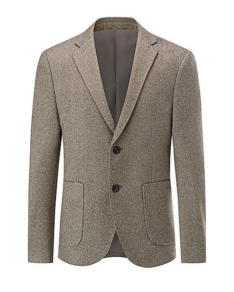 Allthemen Sakko im Slim Fit lässige Anzugjacke mit Streifen günstig online kaufen