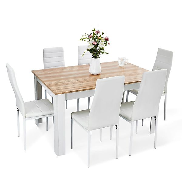 Mondeer Essgruppe Esszimmergruppe (Set, 7-tlg), Spanplatte günstig online kaufen