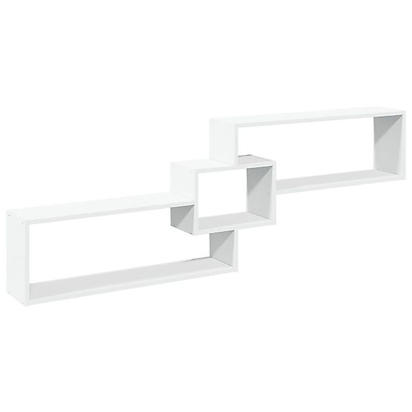 vidaXL Regal Wandschrank 158x18x53 cm Weiß günstig online kaufen