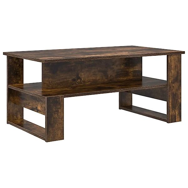 vidaXL Couchtisch Geräucherte Eiche 90 x 50 x 40 cm Holzwerkstoff 8000216 günstig online kaufen