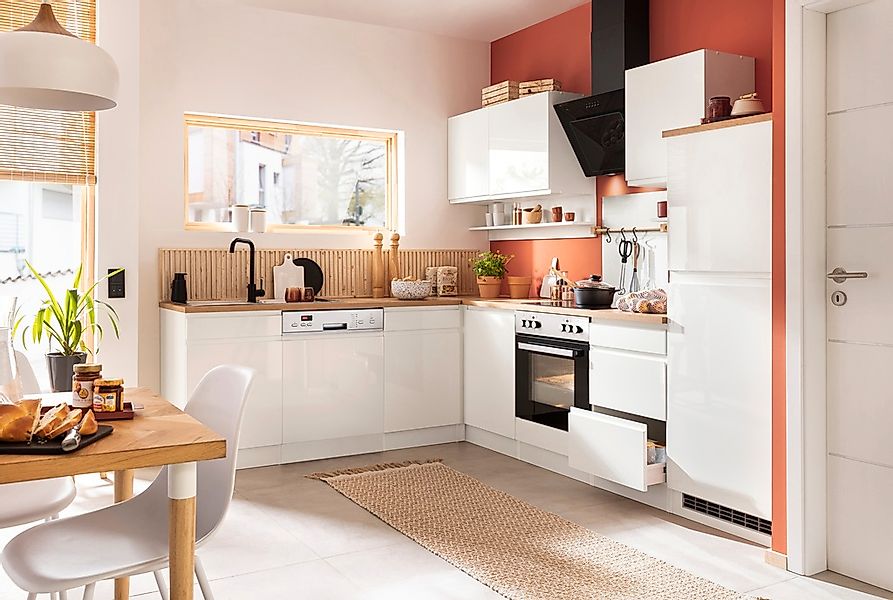 KOCHSTATION Winkelküche »KS-Virginia« Stellbreite 220/280 cm, wahlweise mit günstig online kaufen